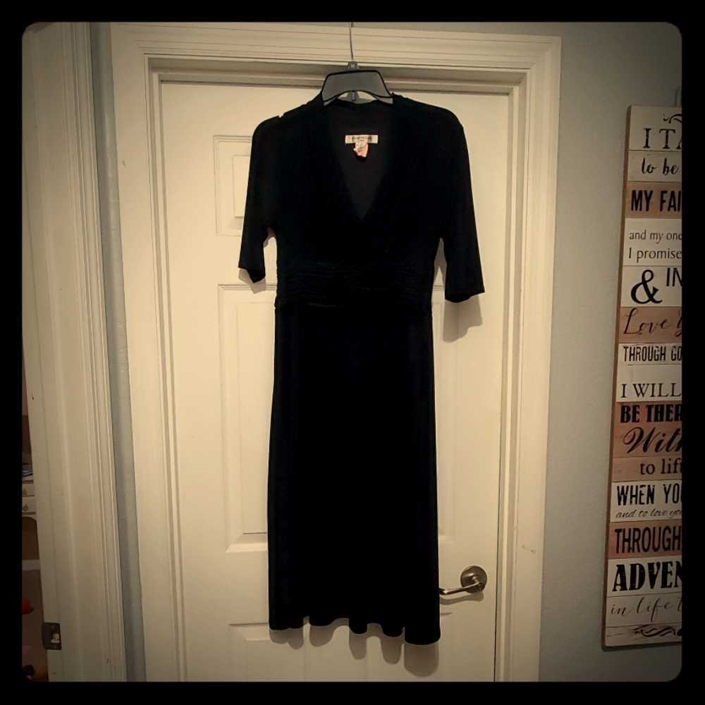 Black Evan Picone Dress